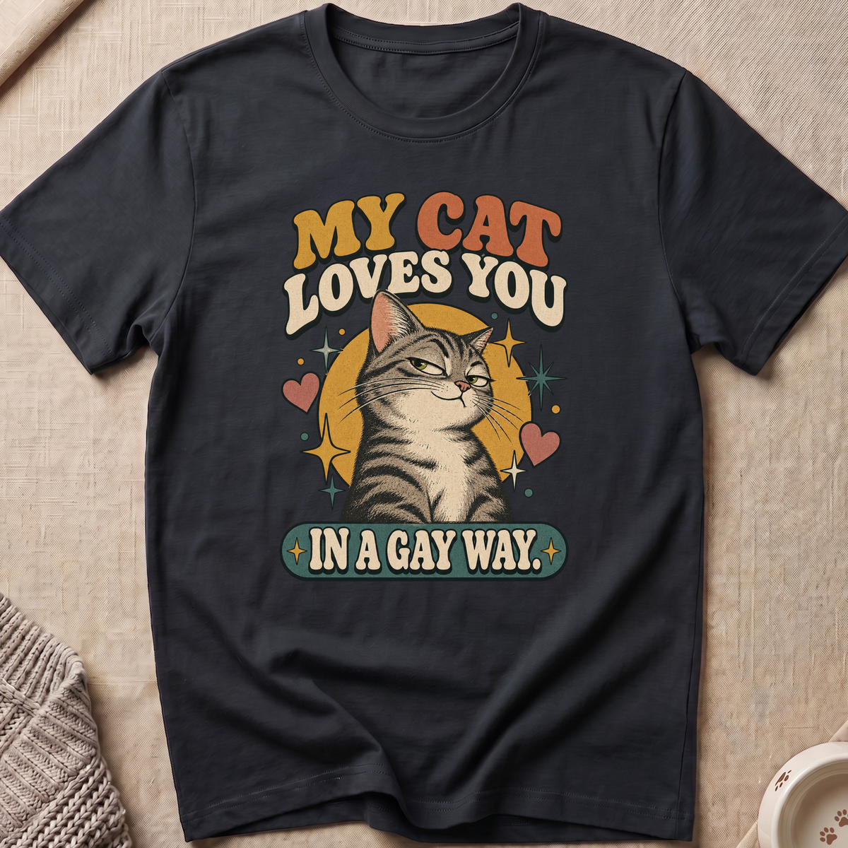 My Cat Loves You T-Shirt