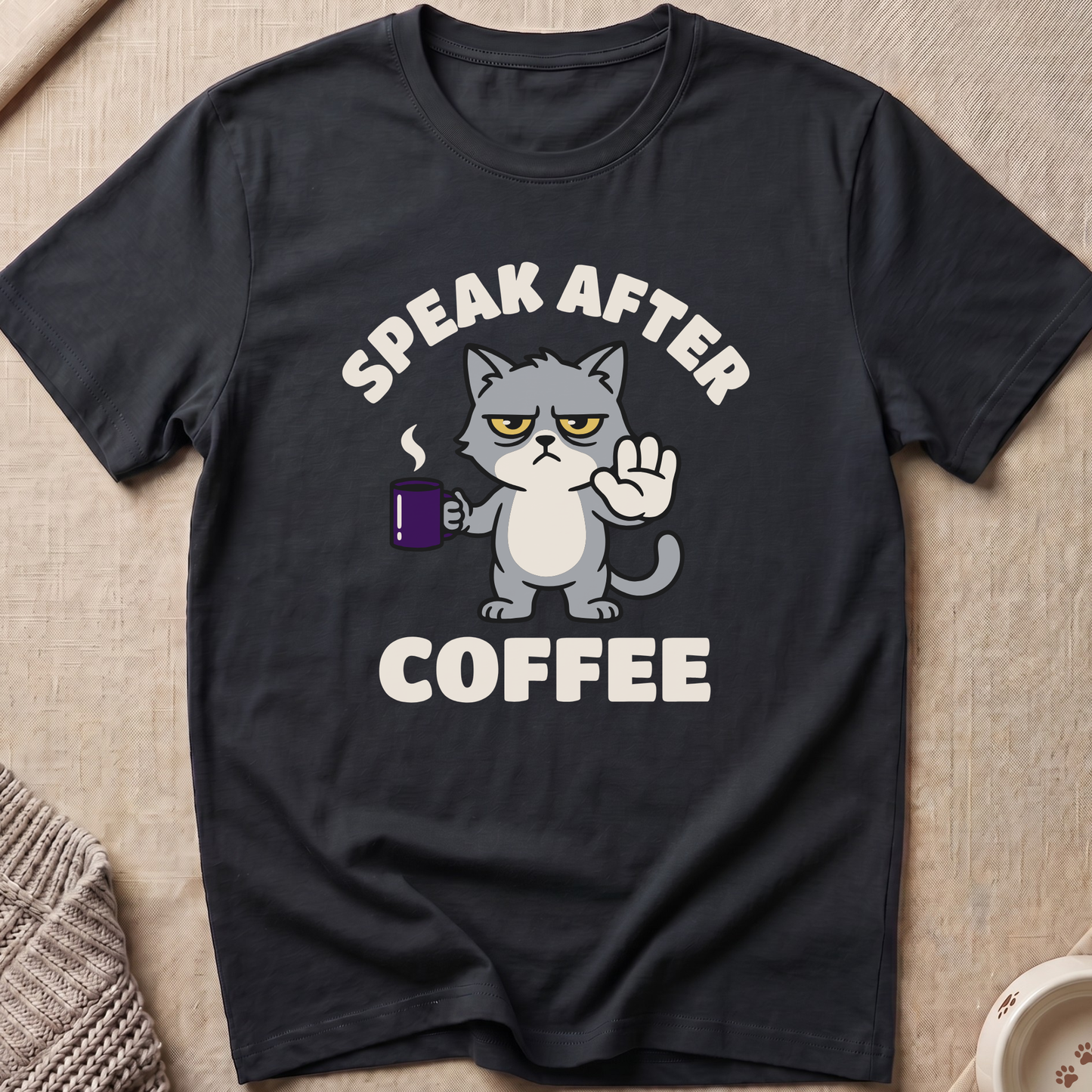 Speak After Coffee T-Shirt