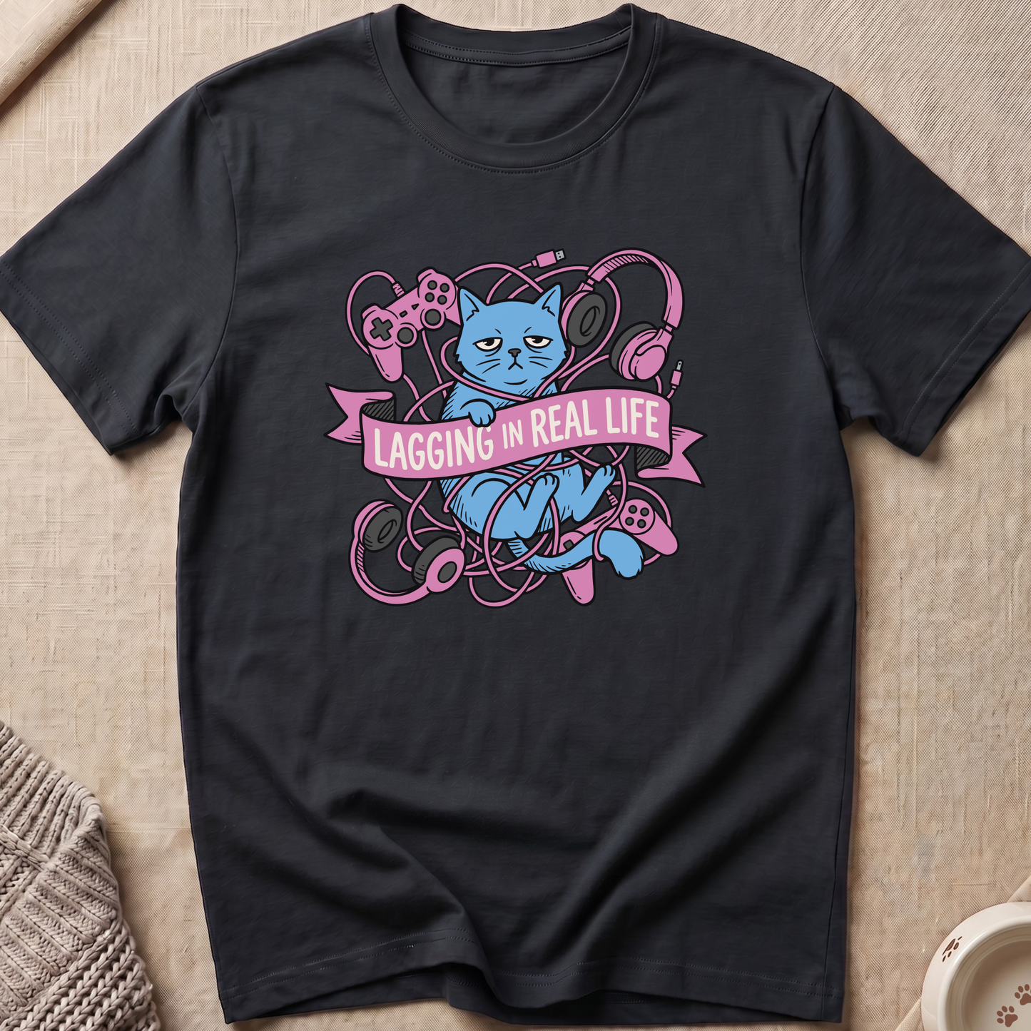 Lagging Cat T-Shirt