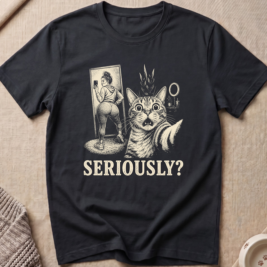 Seriously Selfie Cat T-Shirt