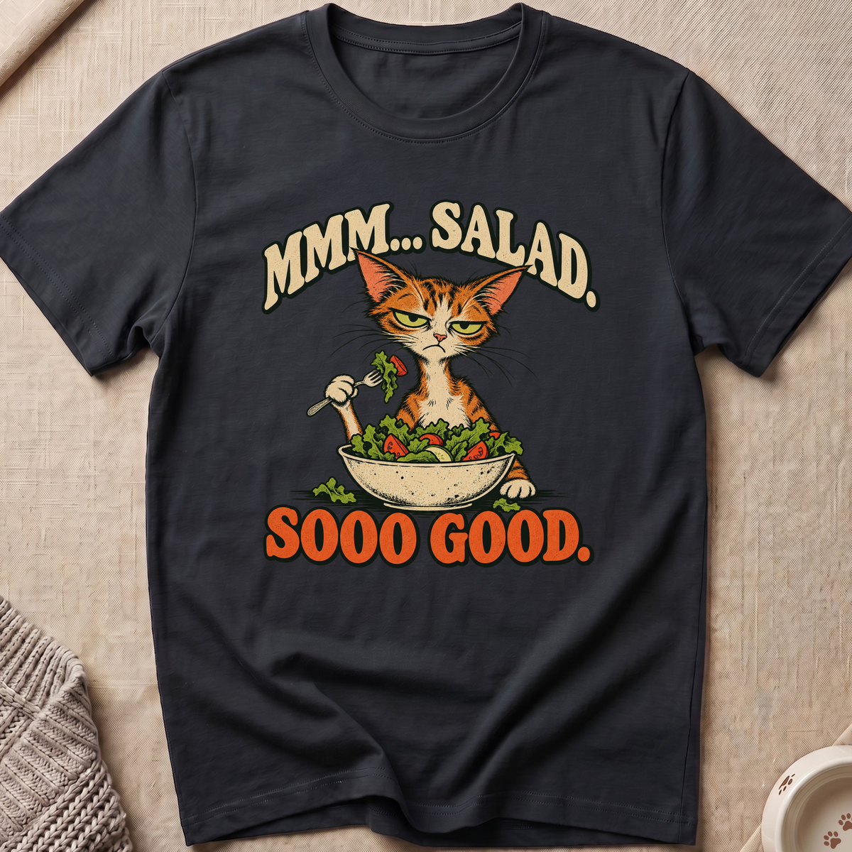 Meat Lover Cat T-Shirt