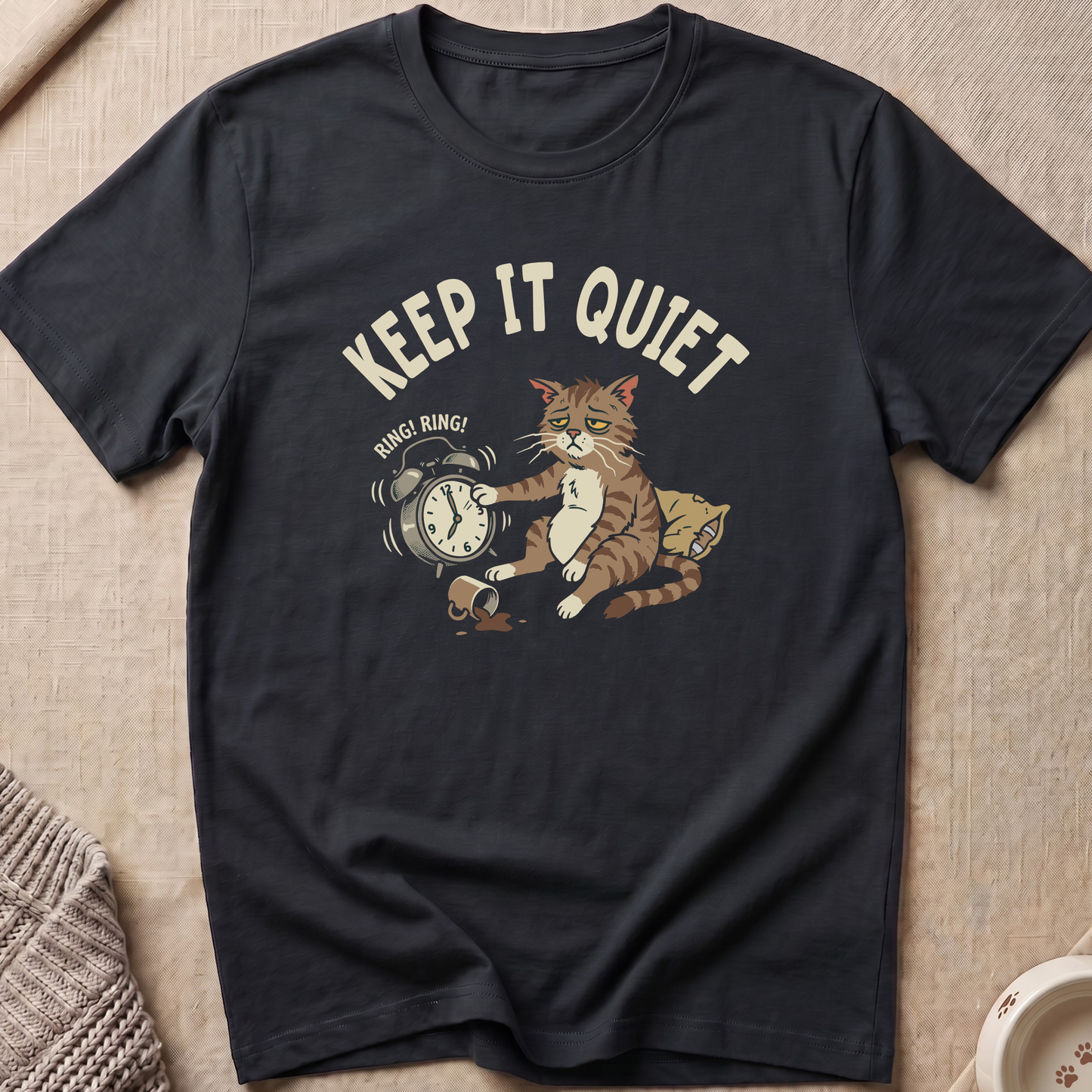 Keep It quiet Cat T-Shirt