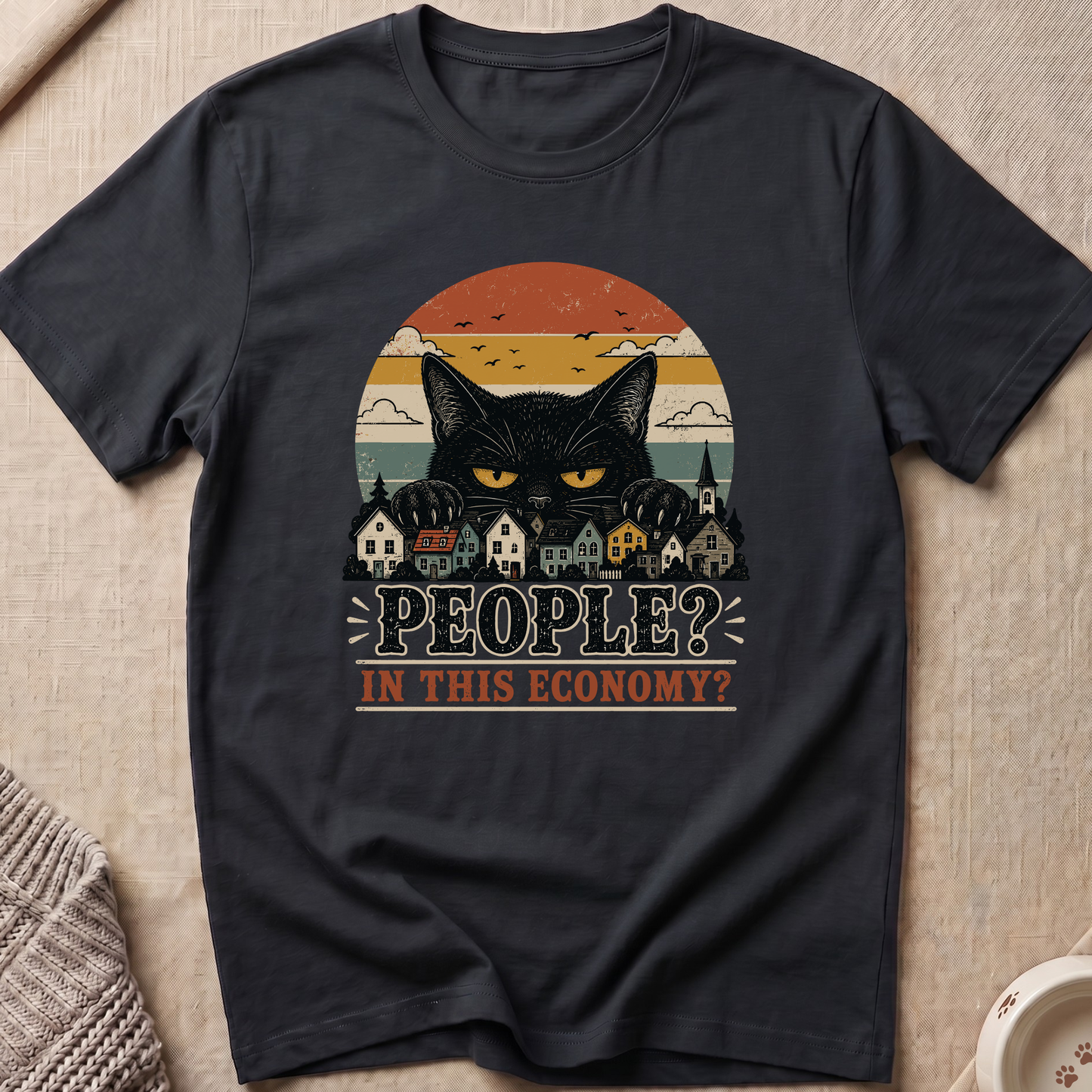 People In This Economy Cat T-Shirt