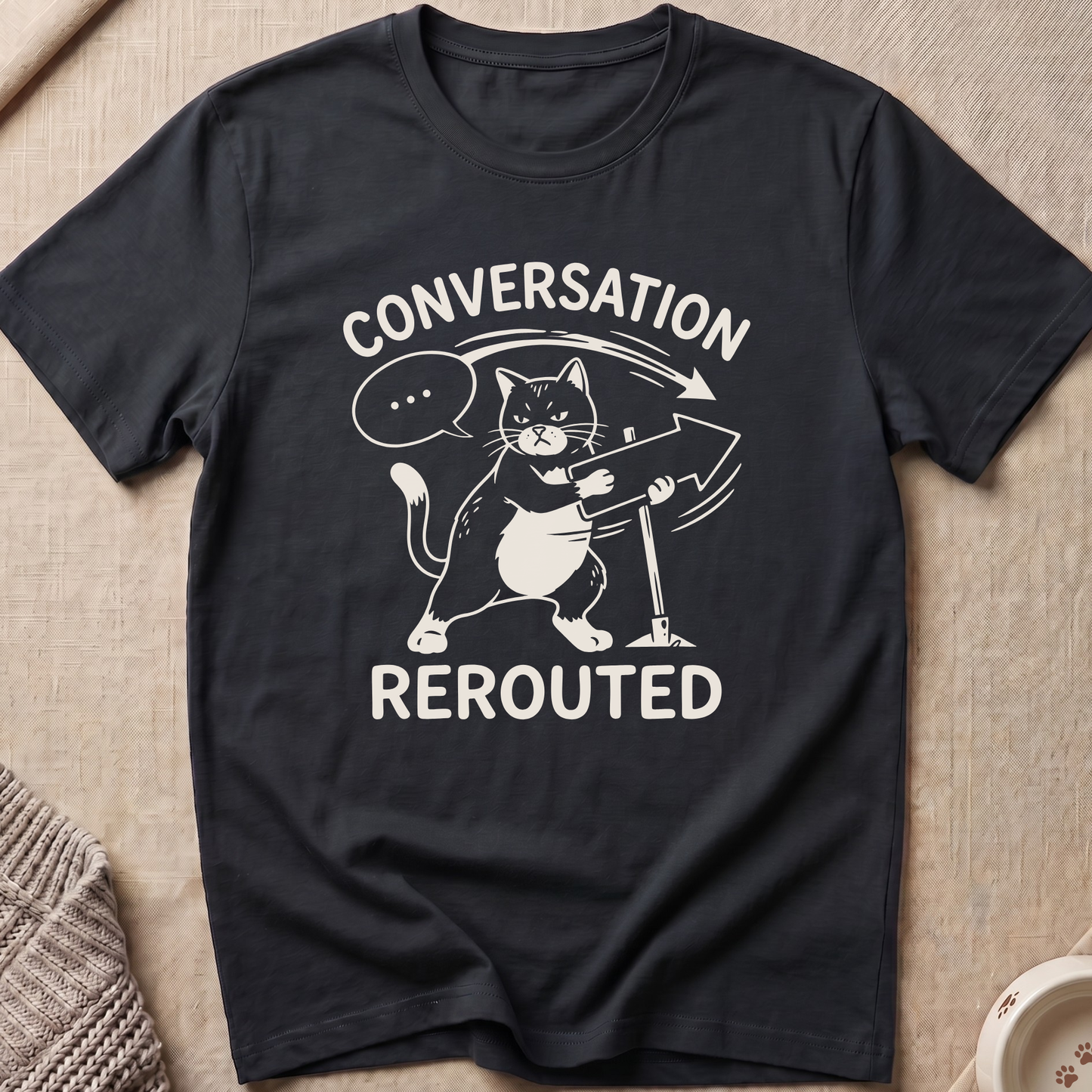 Conversation Rerouted T-Shirt