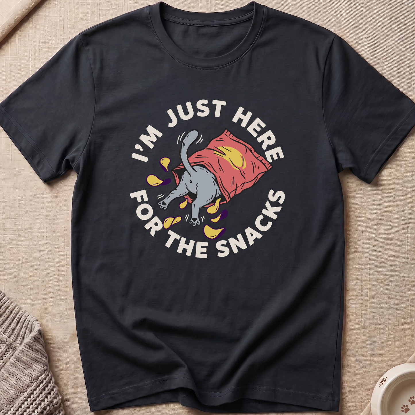 For The Snacks Cat T-Shirt