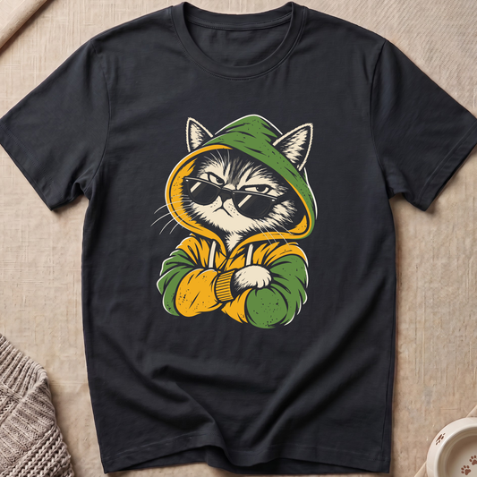 Snarky Hoodie Cat T-Shirt