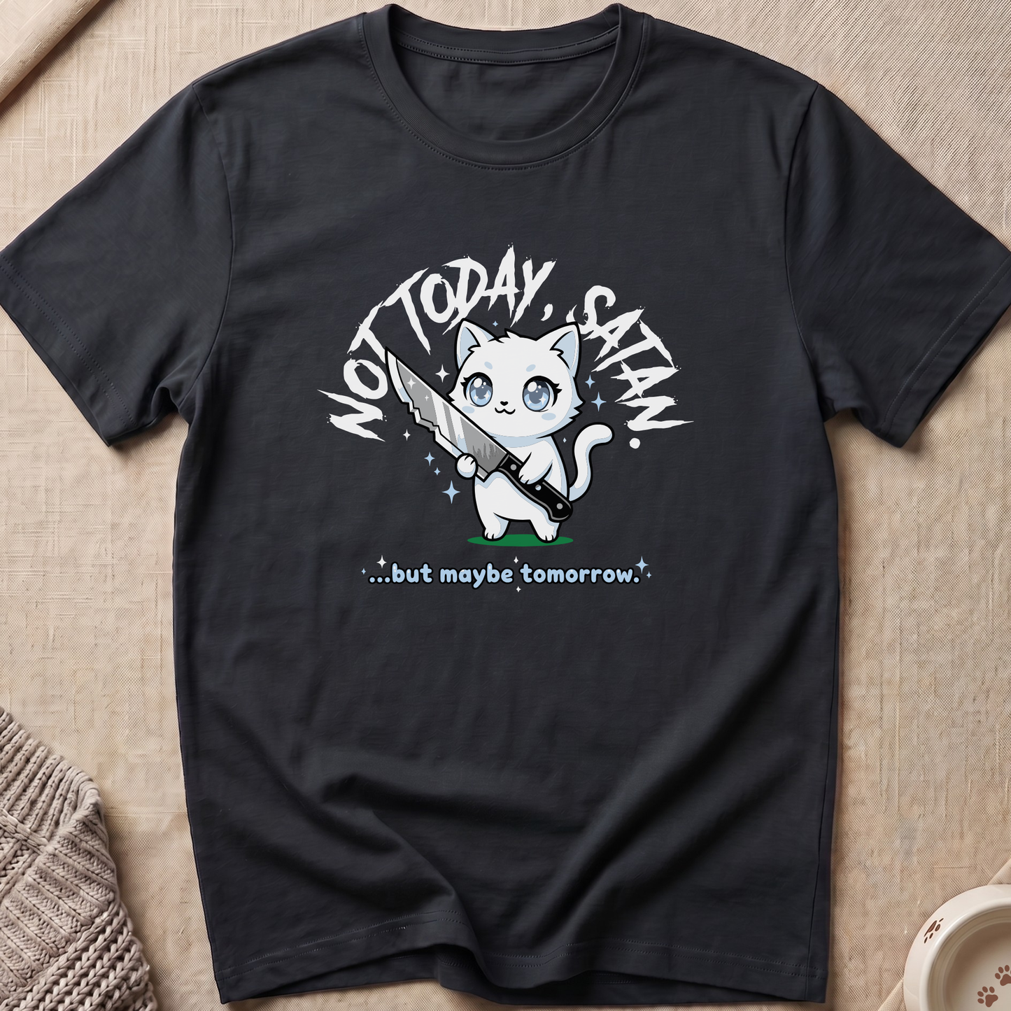 Maybe Tomorrow Cat T-Shirt
