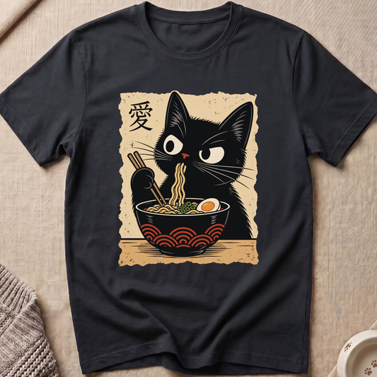 Snarky Ramen Cat T-Shirt