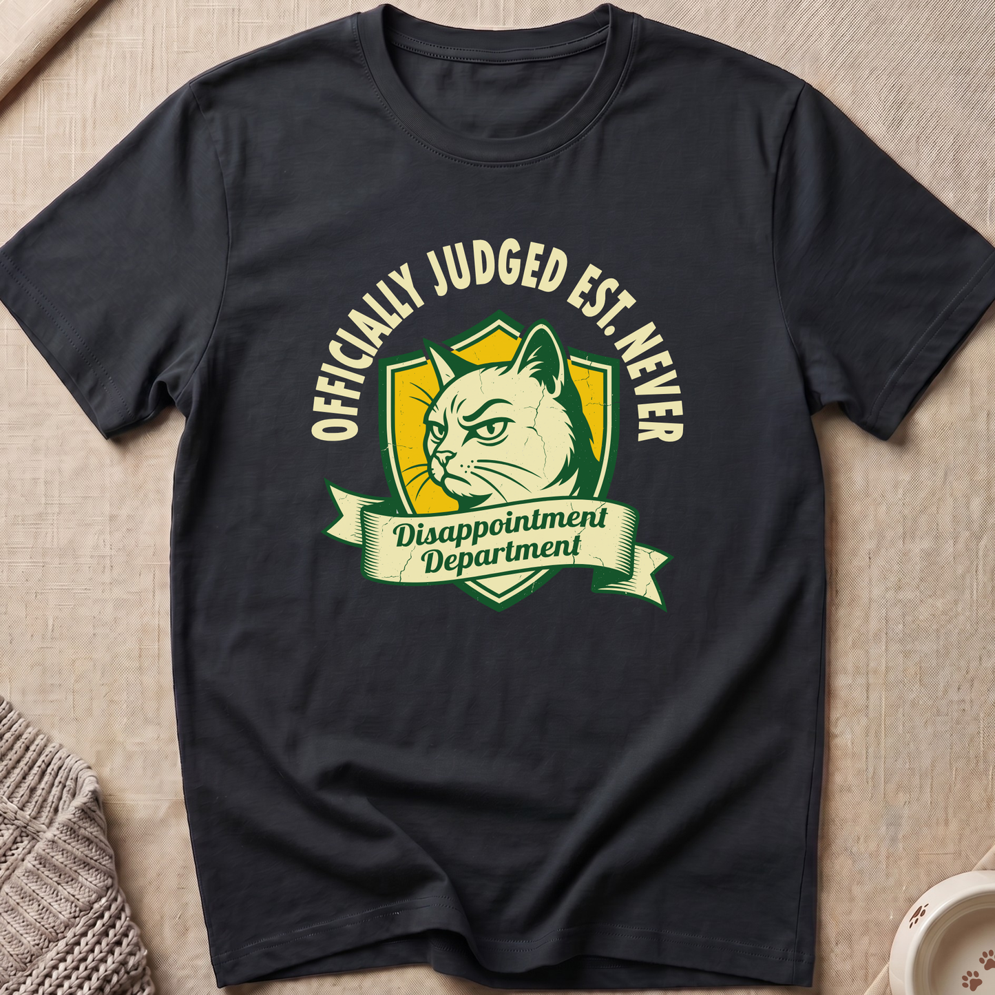 Officially Judged Cat T-Shirt