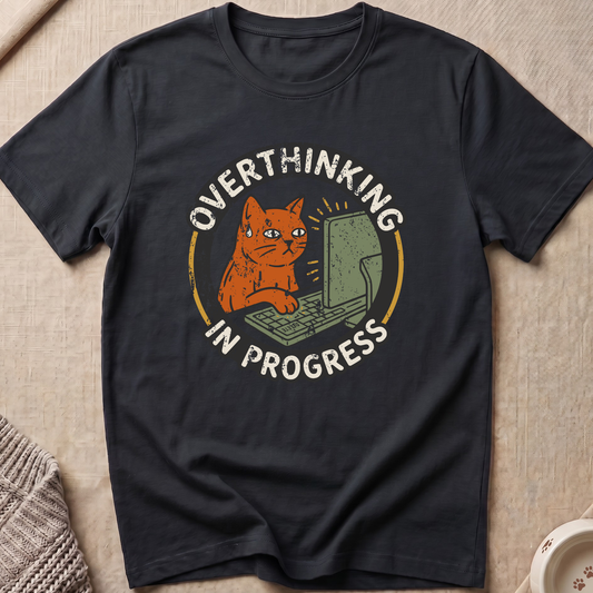Overthinking Snarky Cat T-Shirt