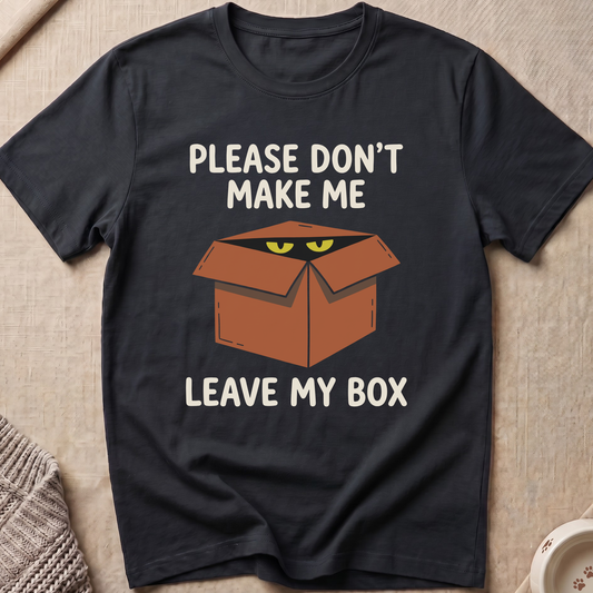 Leave My Box Snarky Cat T-Shirt