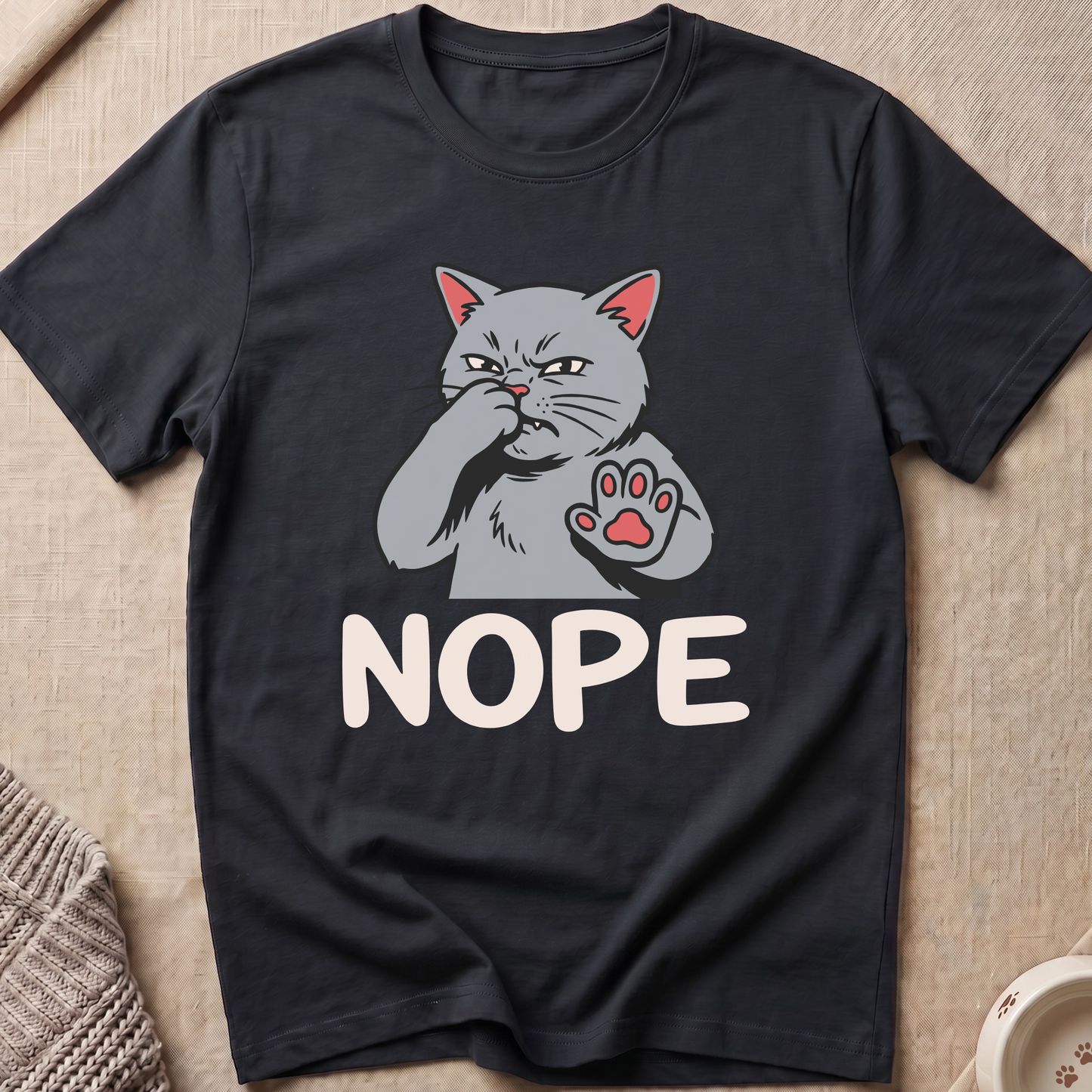 Nope Cat T-Shirt