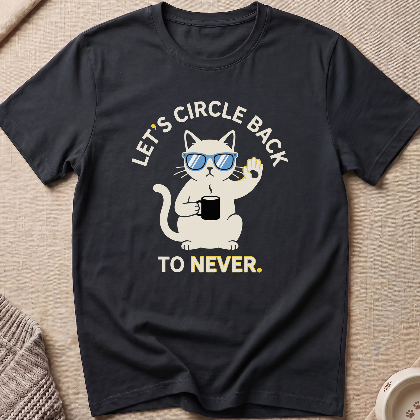 Corporate Escape Snarky Cat T-Shirt