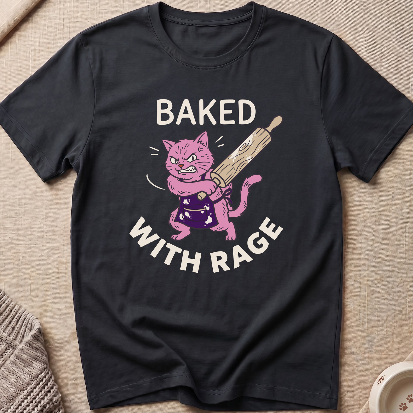 Baked With Rage Cat T-Shirt