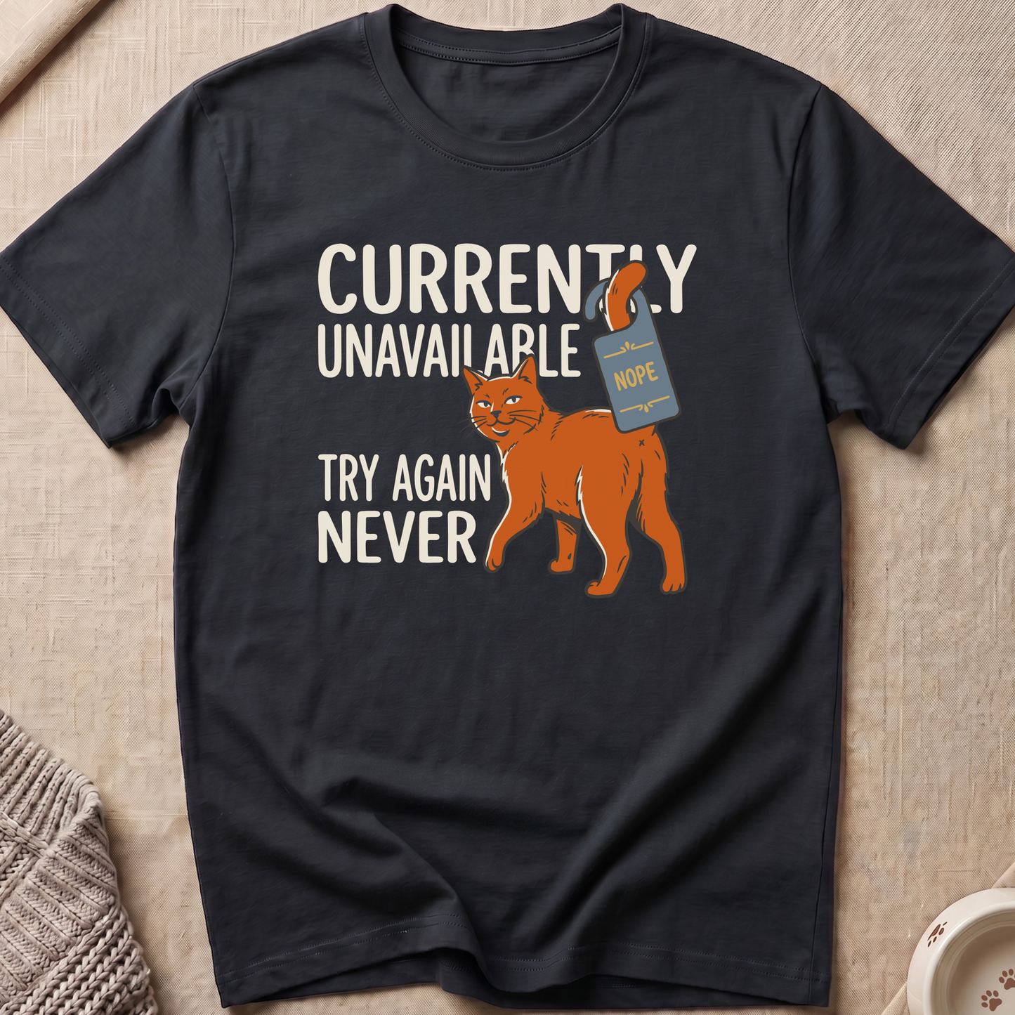 Currently Unavailable Cat T-Shirt