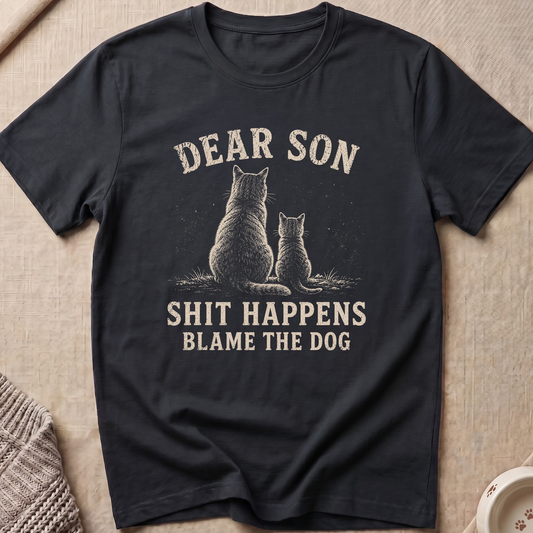 Shit Happens Cat T-Shirt