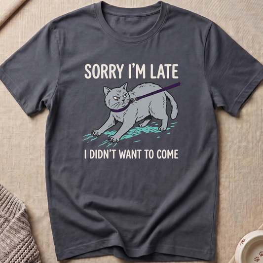 I Didn't Want Snarky Cat T-Shirt