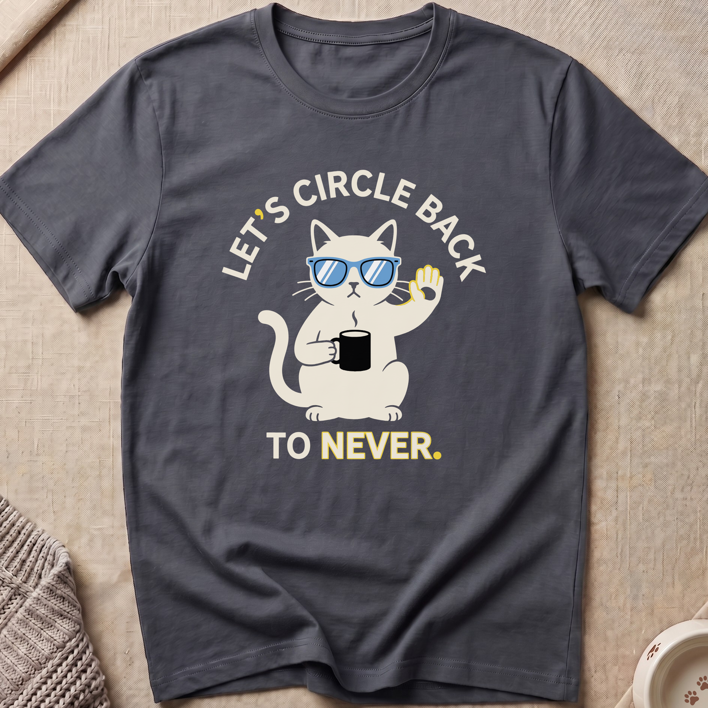 Corporate Escape Snarky Cat T-Shirt