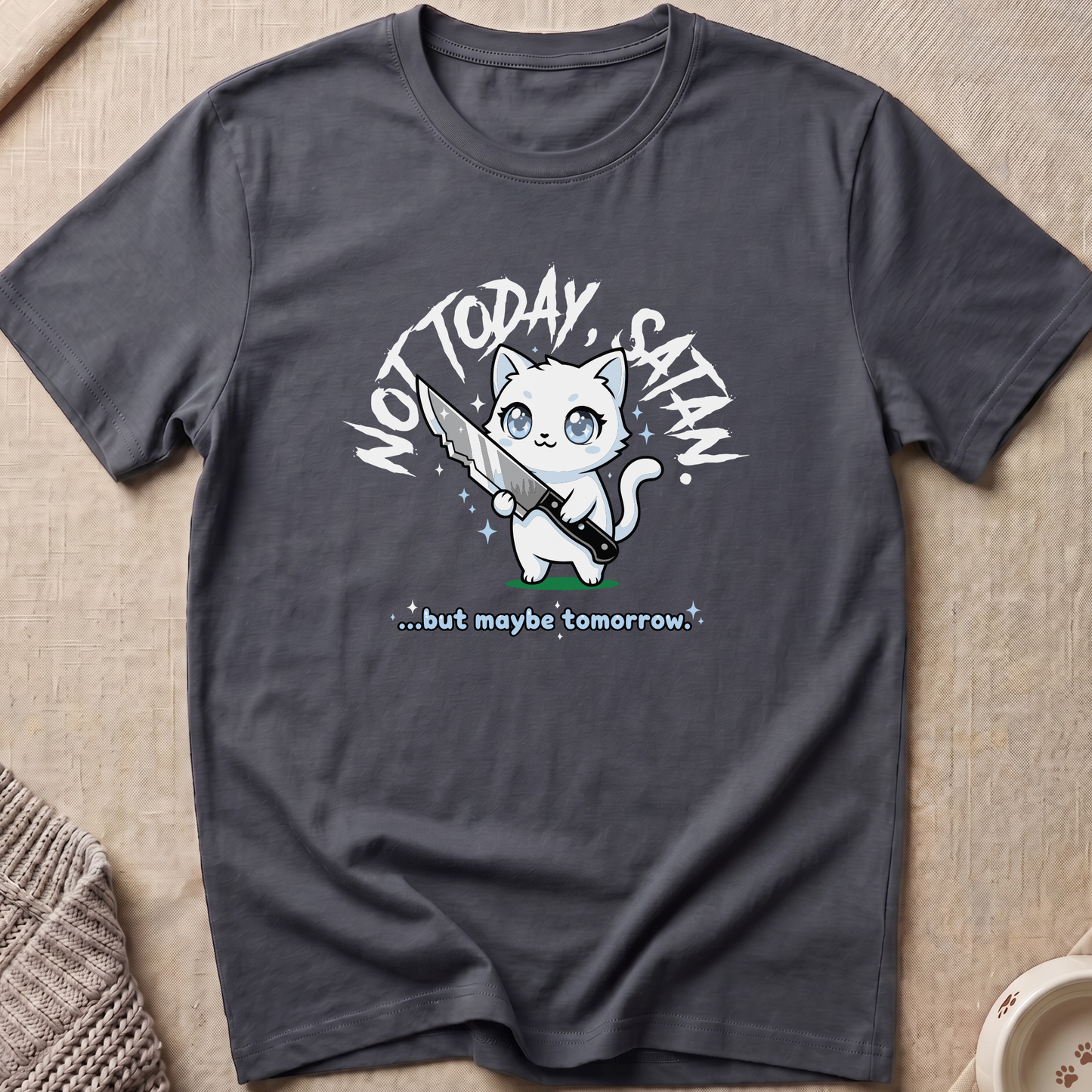 Maybe Tomorrow Cat T-Shirt