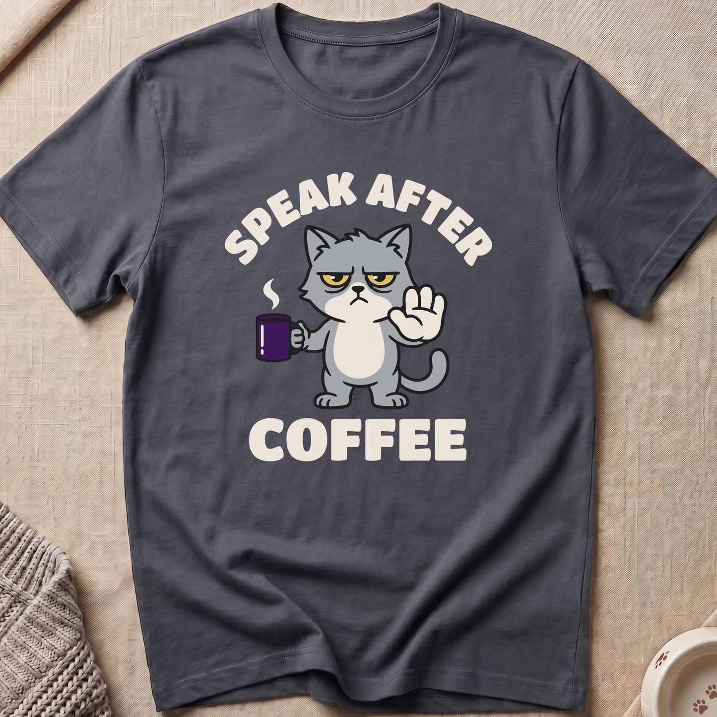 Speak After Coffee T-Shirt