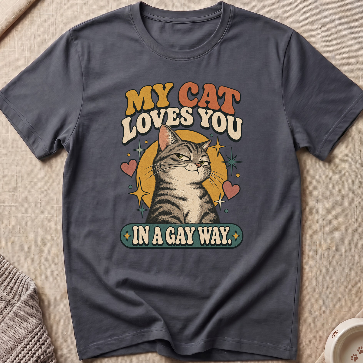 My Cat Loves You T-Shirt