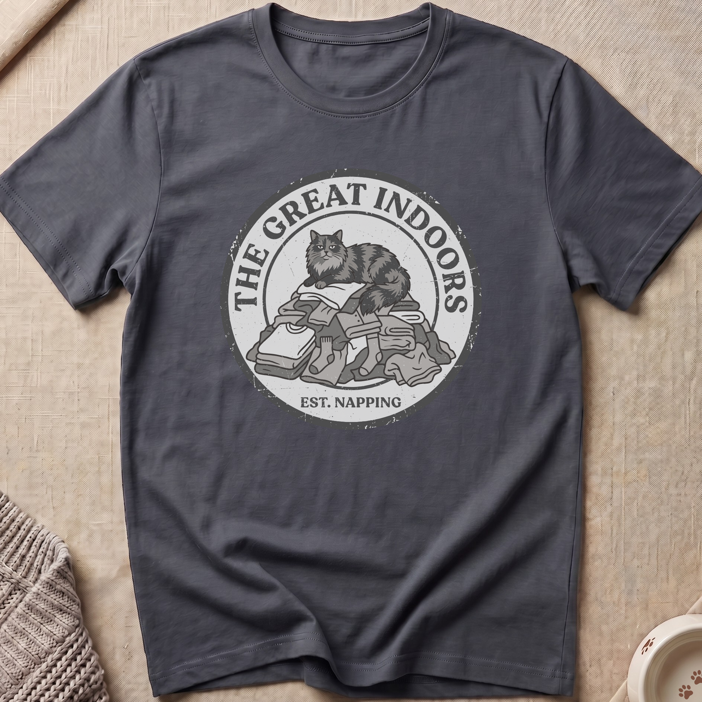 The Great Indoors Cat T-Shirt