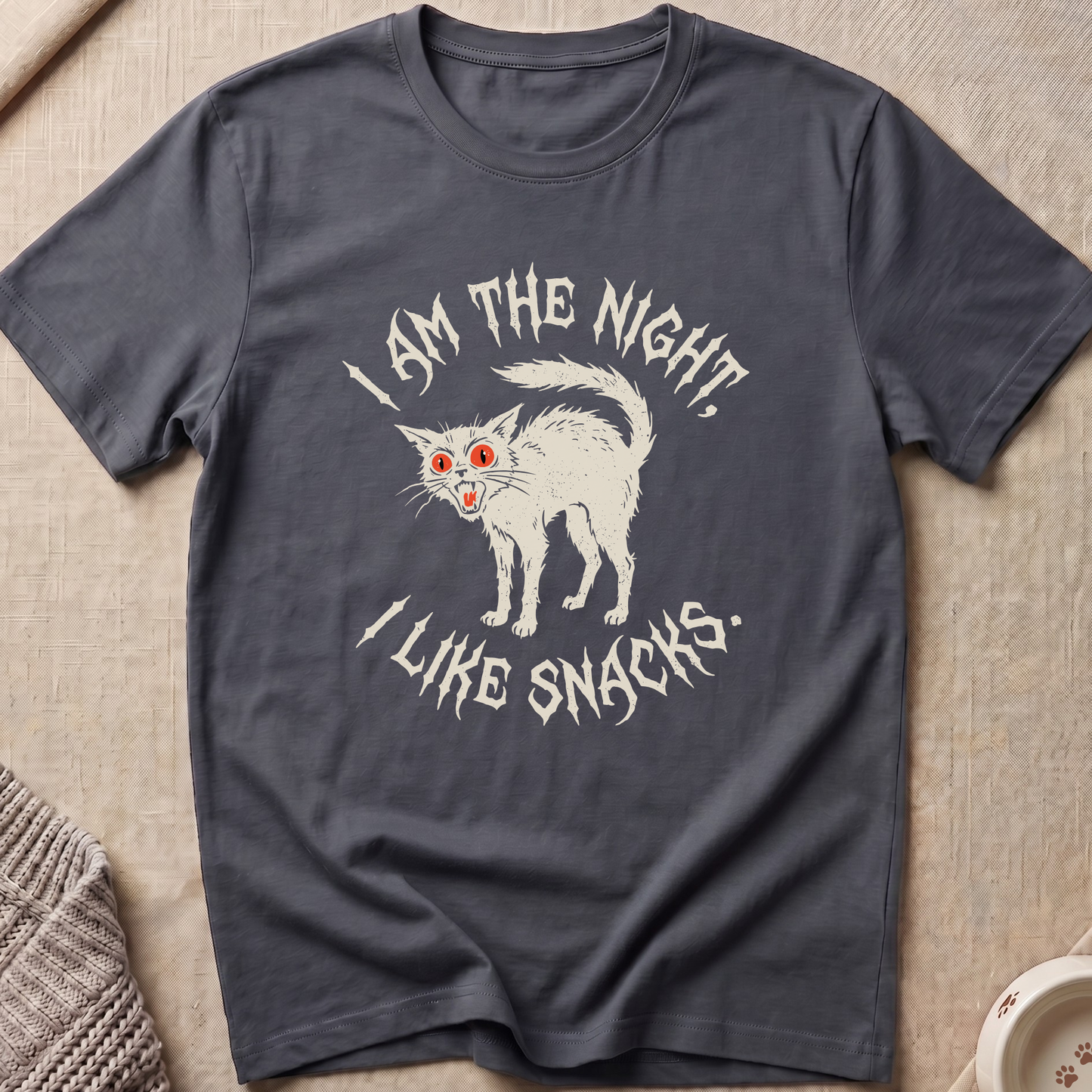 I Am The Night Snarky Cat T-Shirt