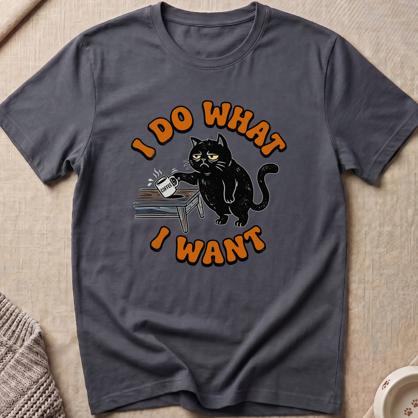 I Do What I Want Cat T-Shirt
