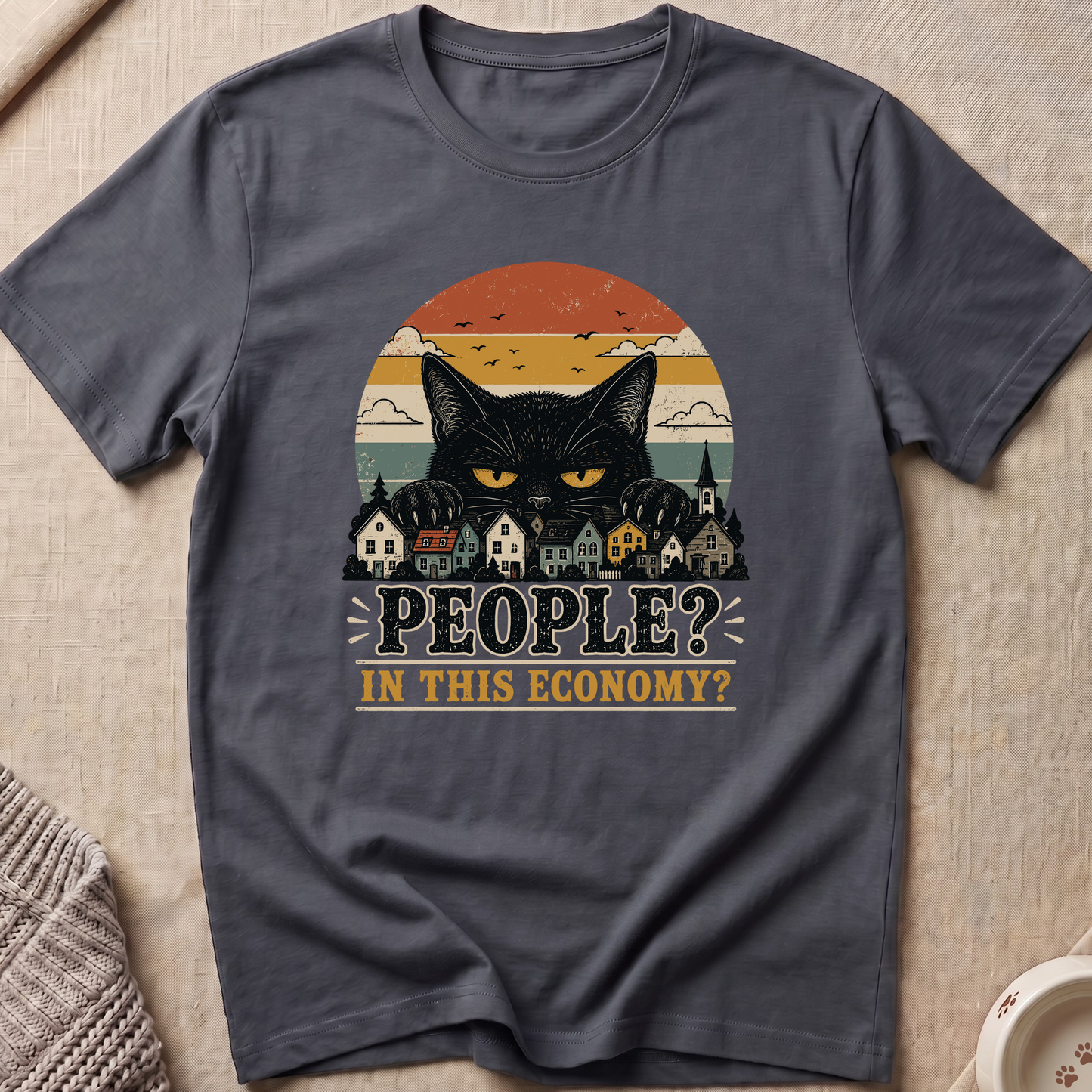 People In This Economy Cat T-Shirt