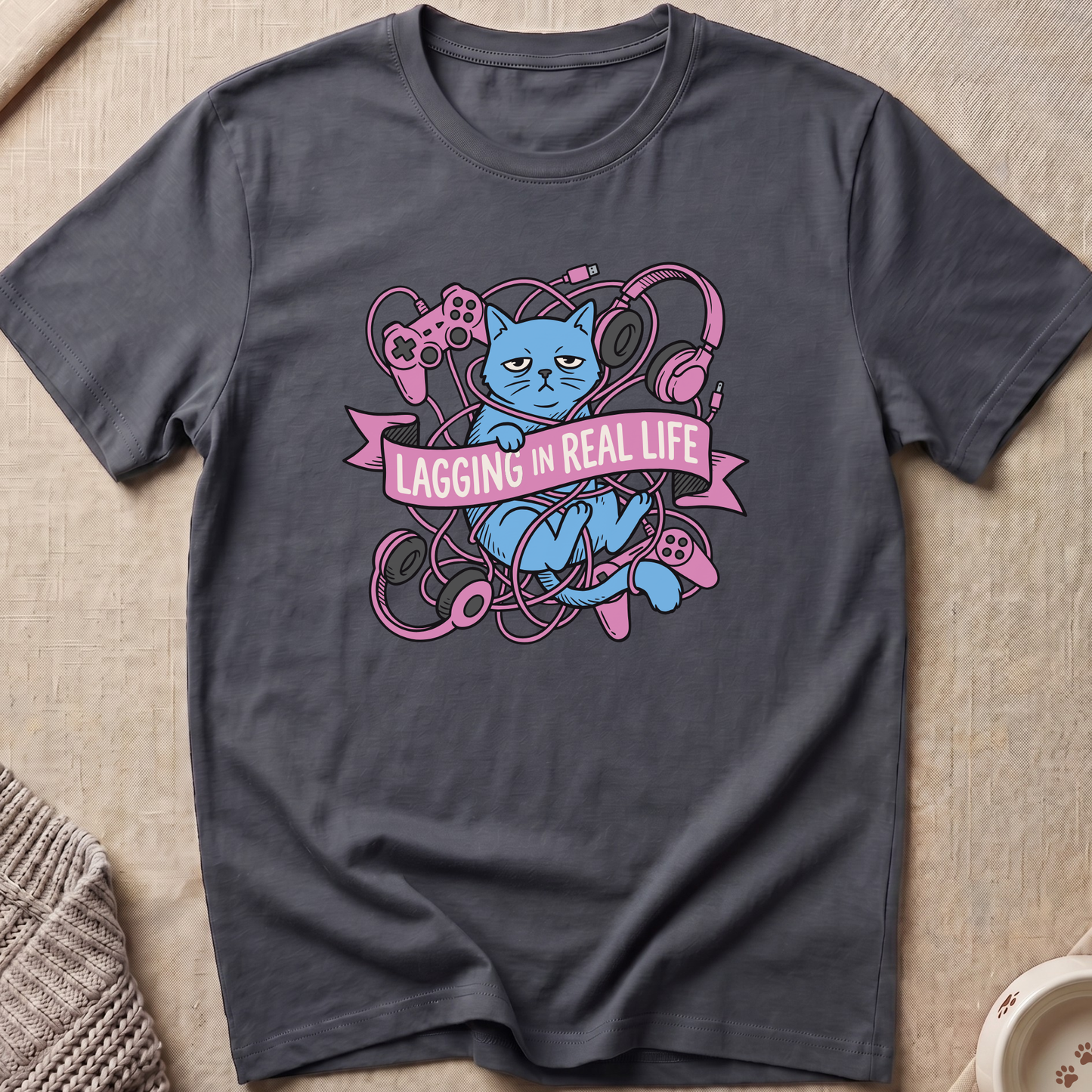Lagging Cat T-Shirt