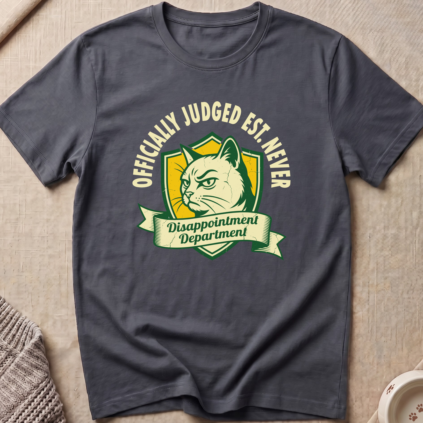 Officially Judged Cat T-Shirt