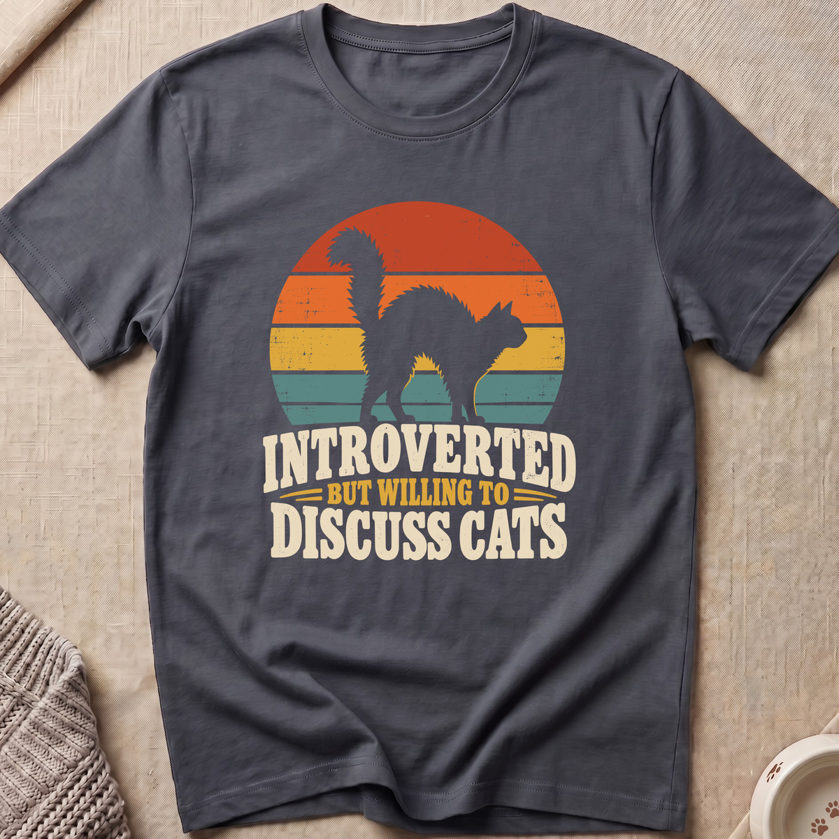 Introverted Cat T-Shirt