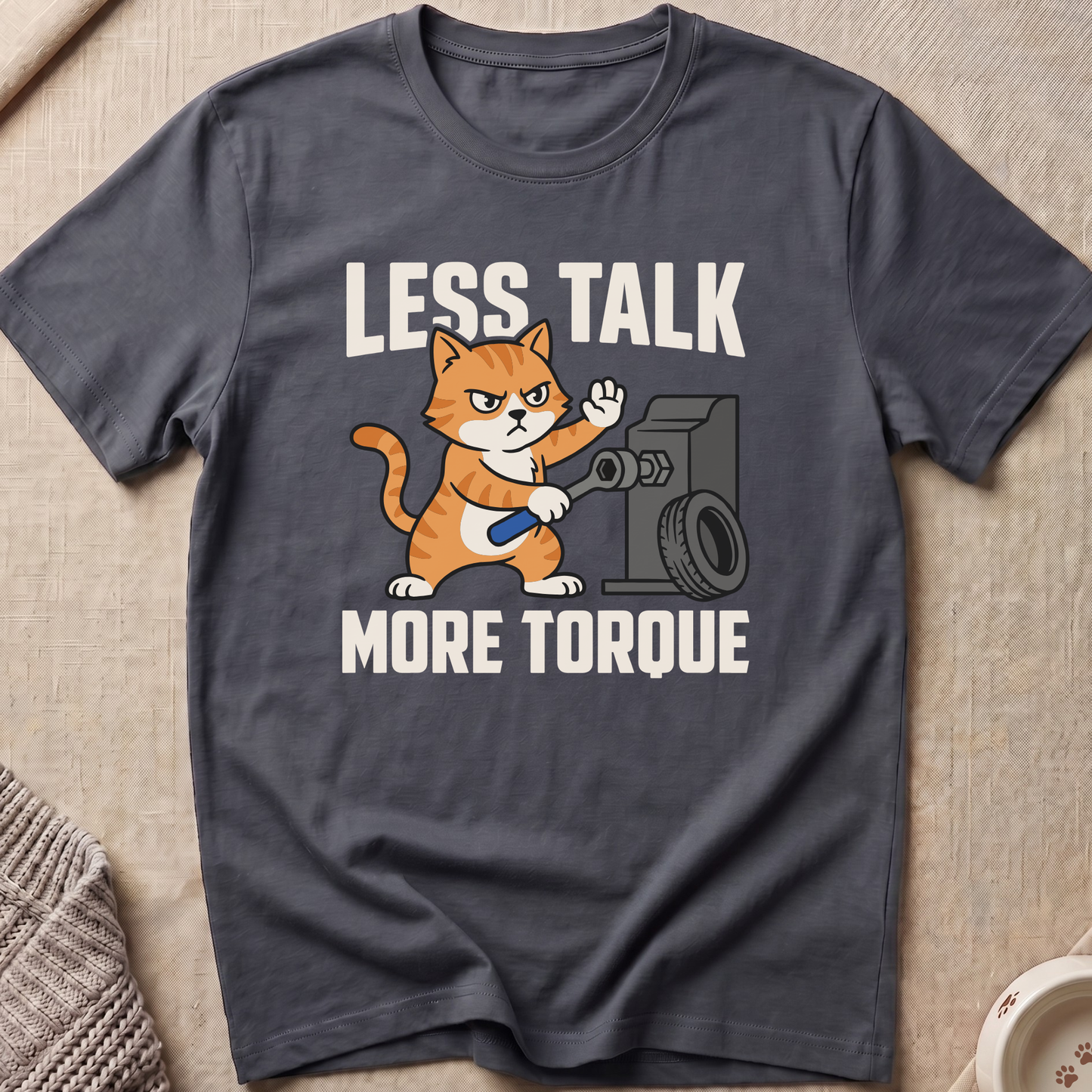 More Torque Snarky Cat T-Shirt