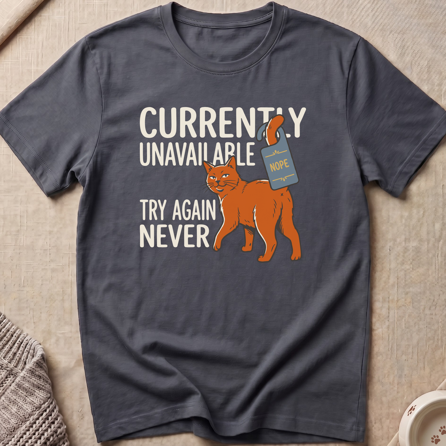 Currently Unavailable Cat T-Shirt