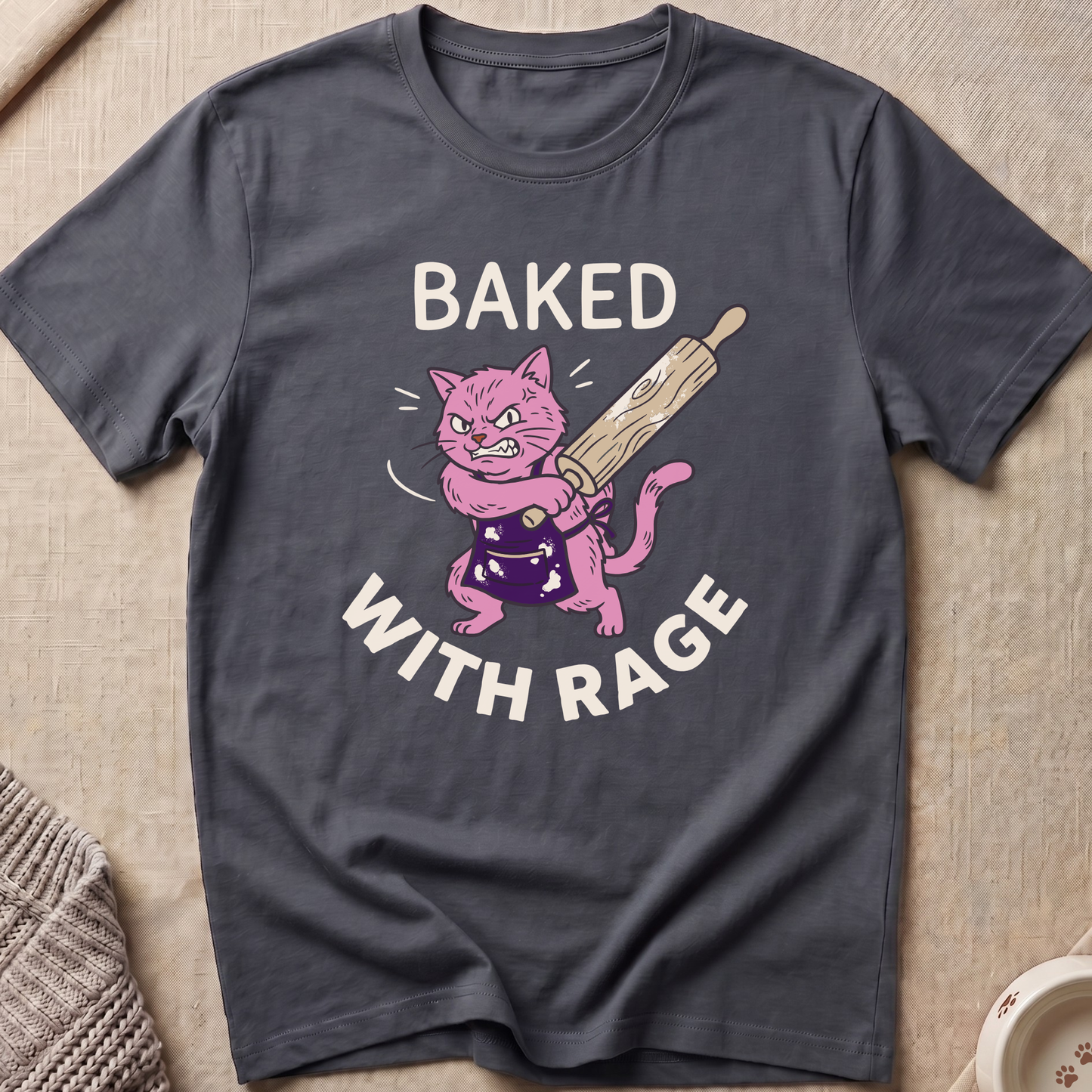 Baked With Rage Cat T-Shirt