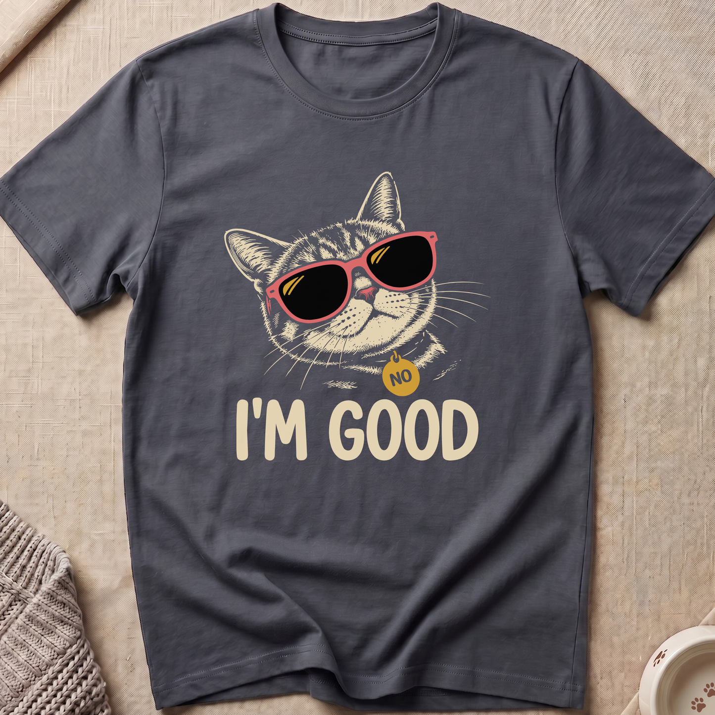 I’m Good Snarky Cat T-Shirt