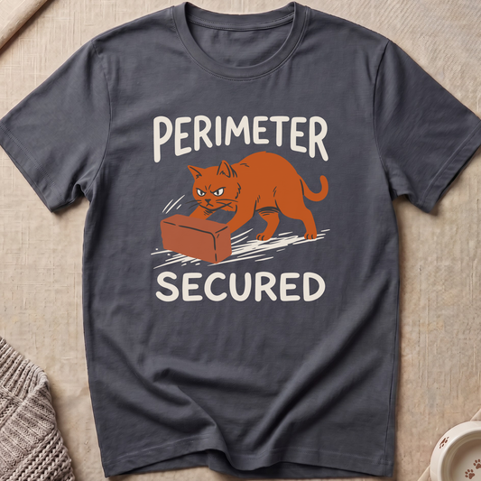 Perimeter Secured Cat T-Shirt