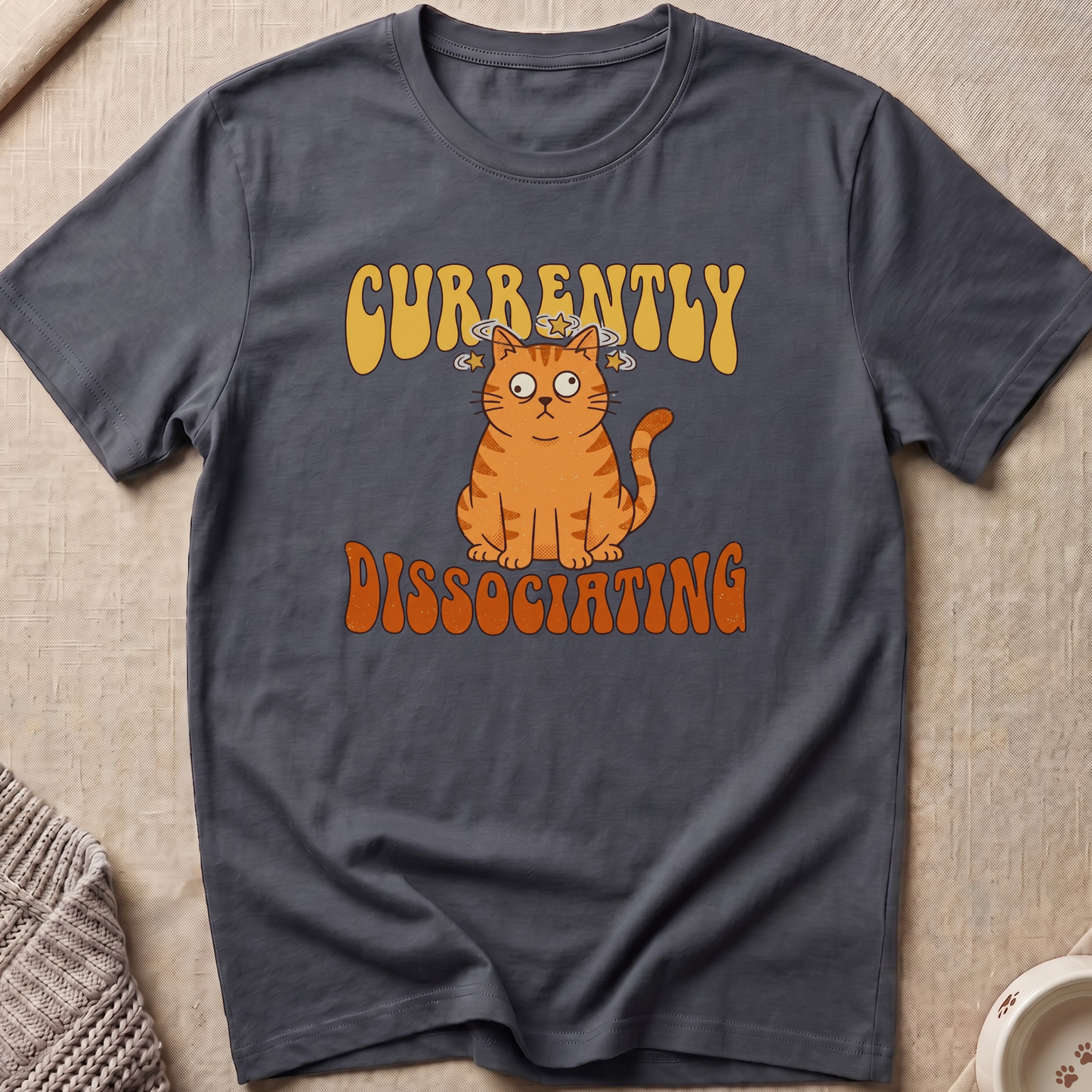 Dissociating Snarky Cat T-Shirt