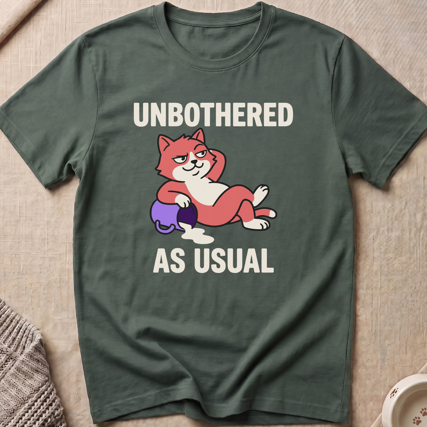 Unbothered As Usual T-Shirt