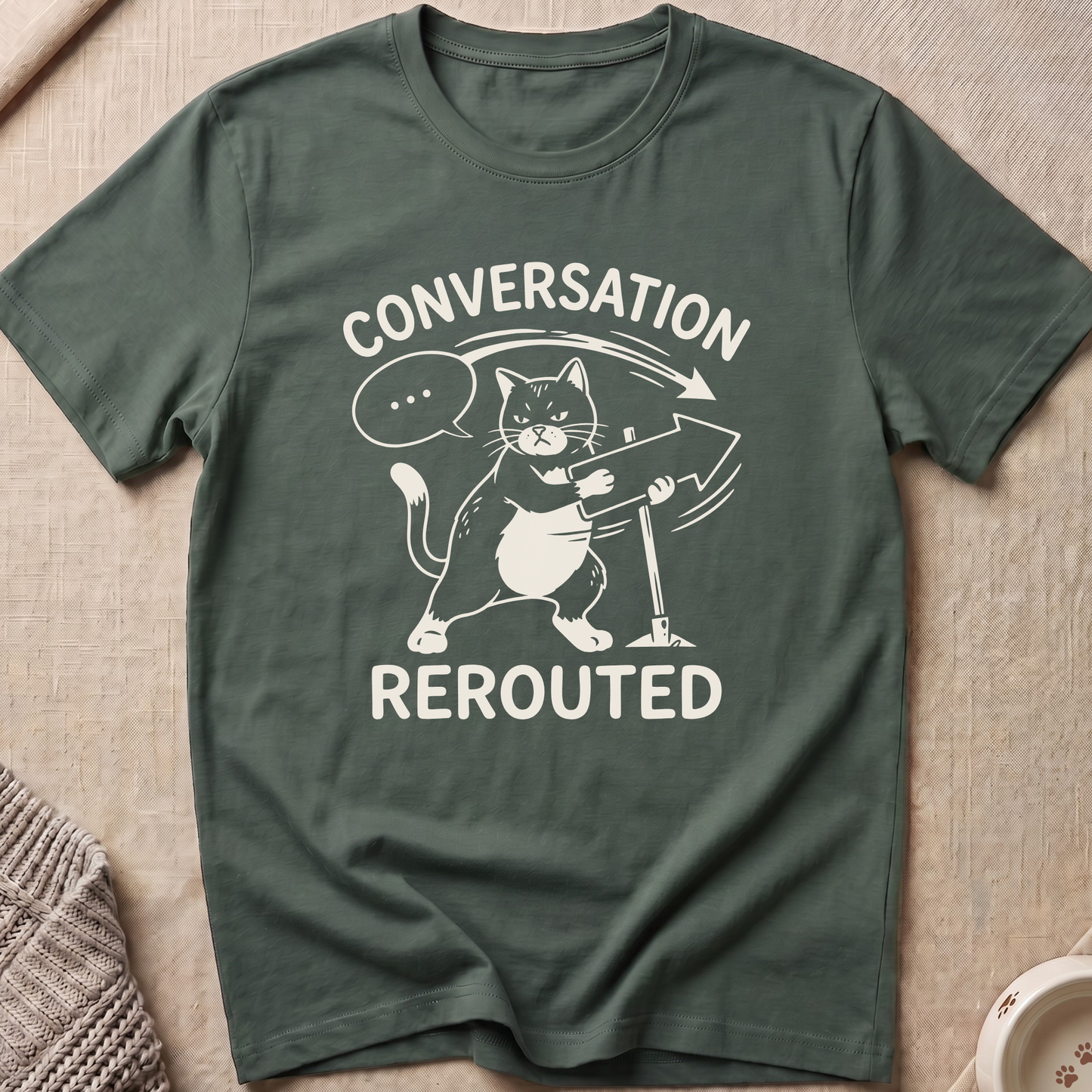 Conversation Rerouted T-Shirt