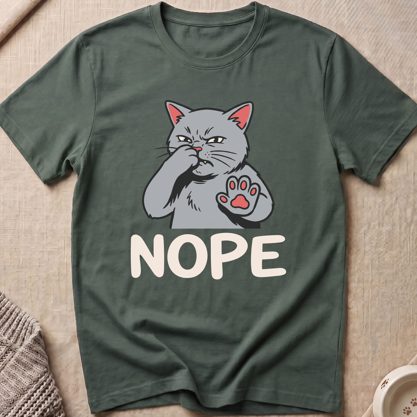 Nope Cat T-Shirt