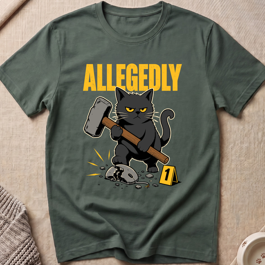 Allegedly Cat T-Shirt