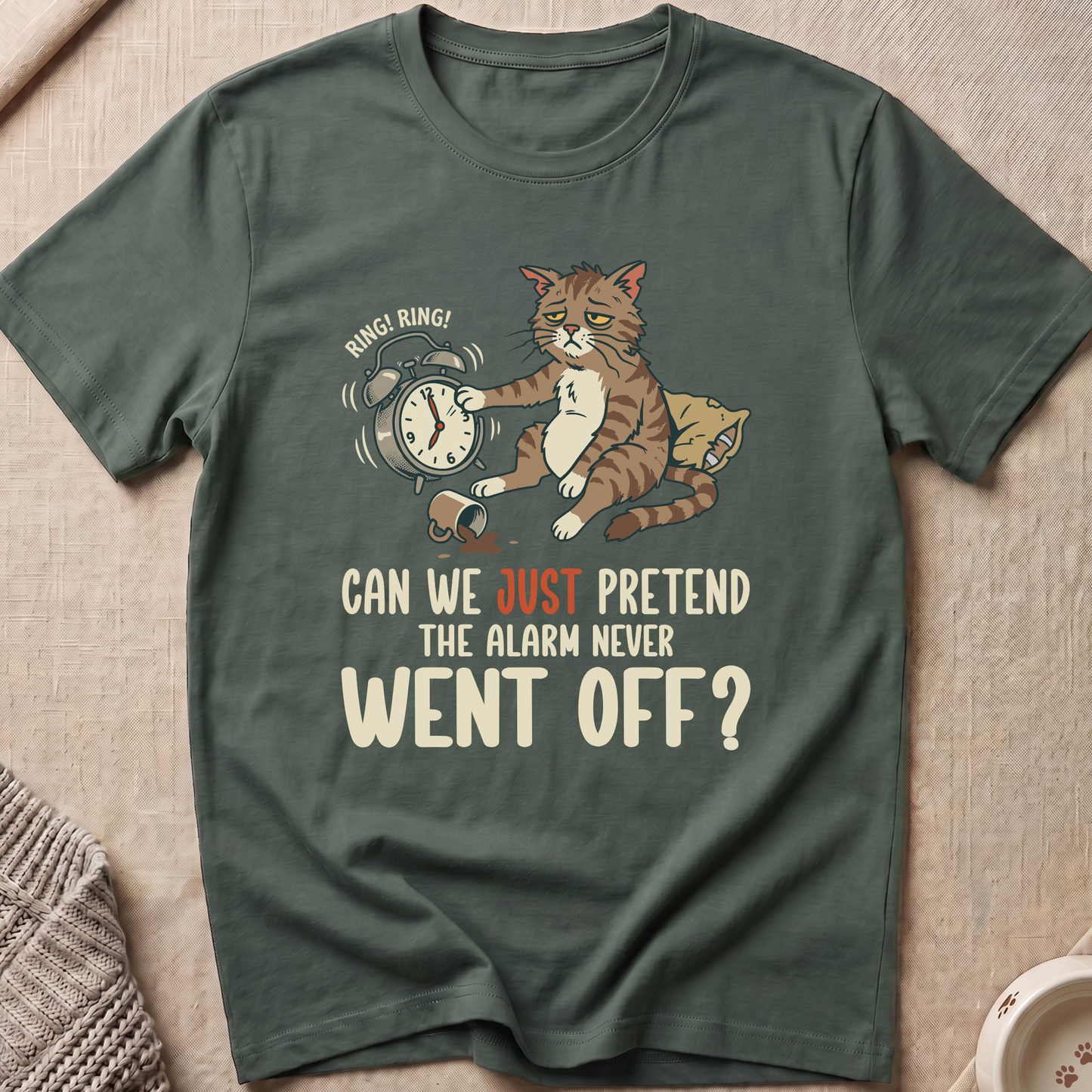 Never Went Off Cat T-Shirt