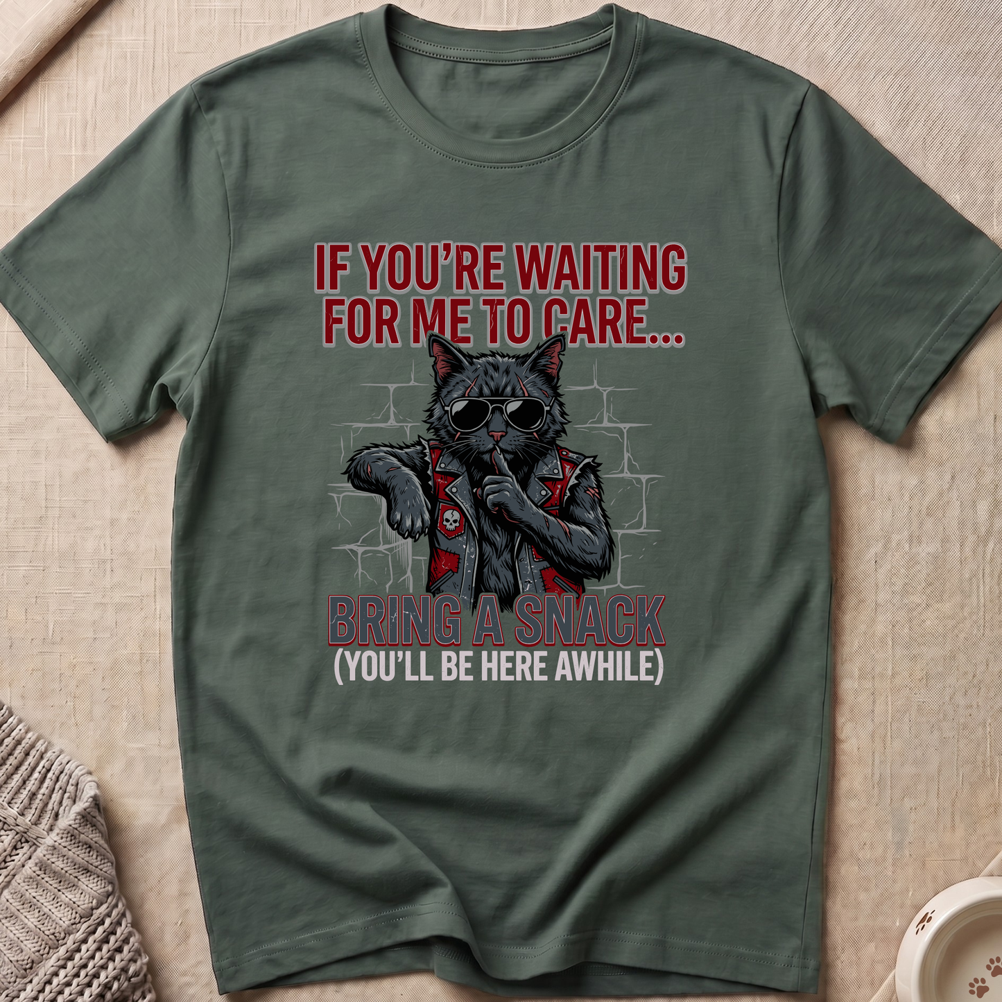 Bring a Snack Cat T-Shirt
