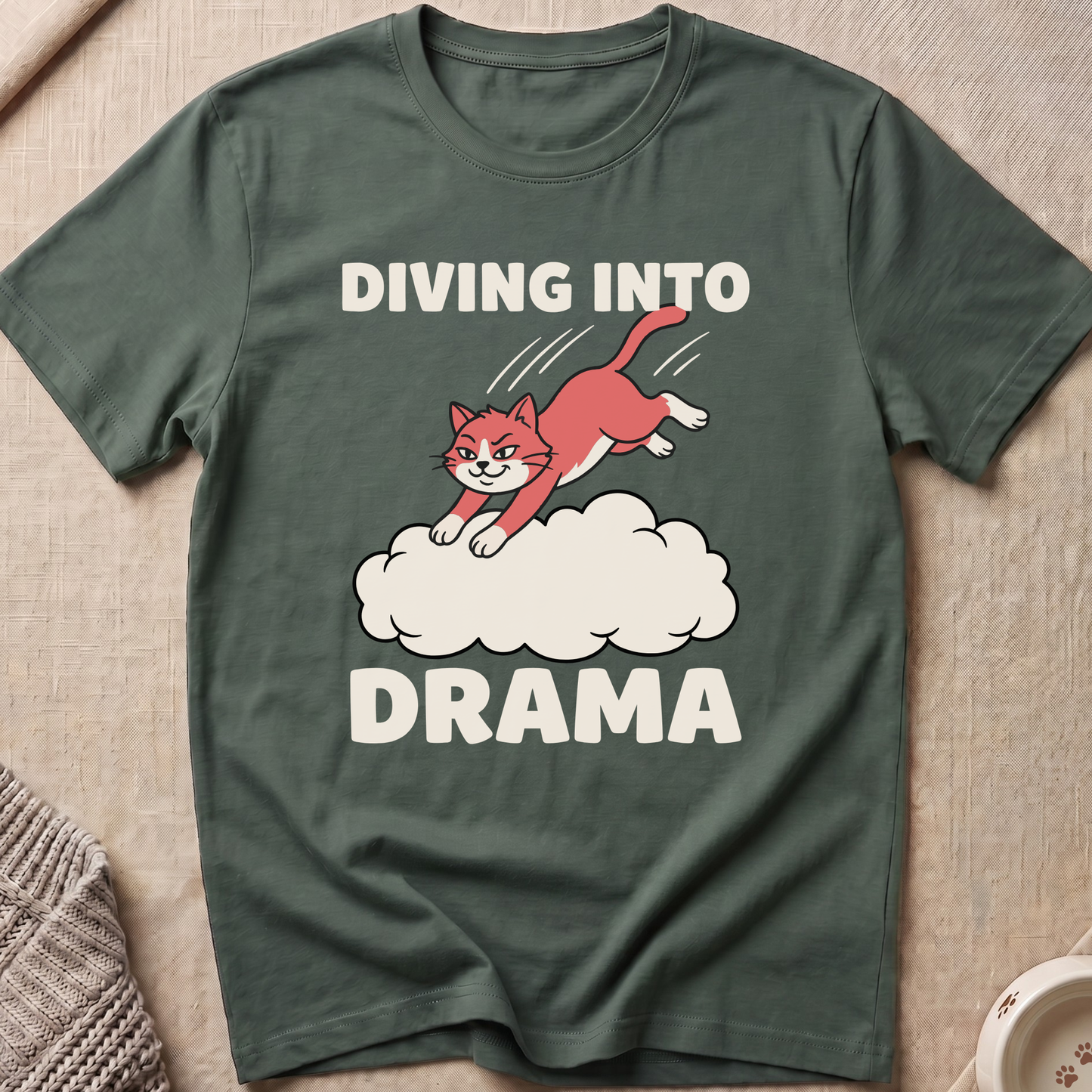 Diving Into Drama T-Shirt