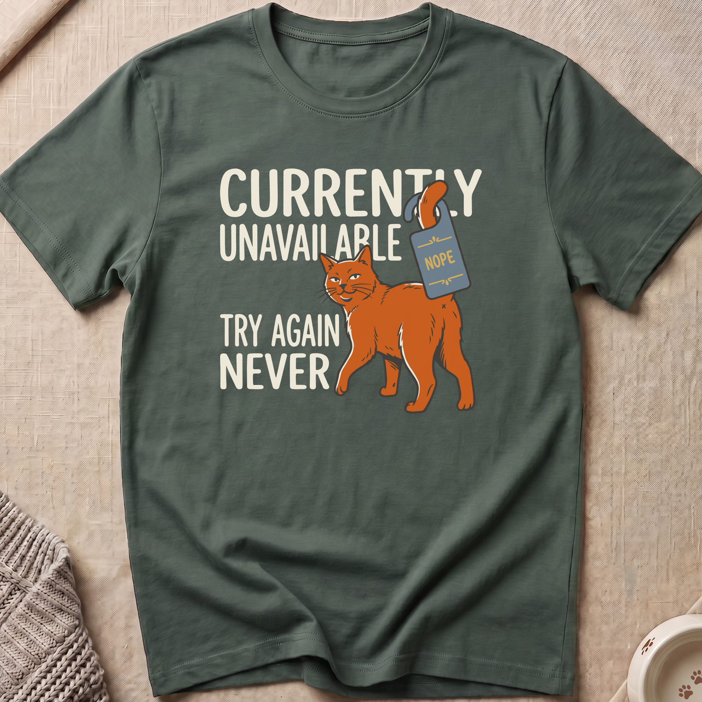 Currently Unavailable Cat T-Shirt