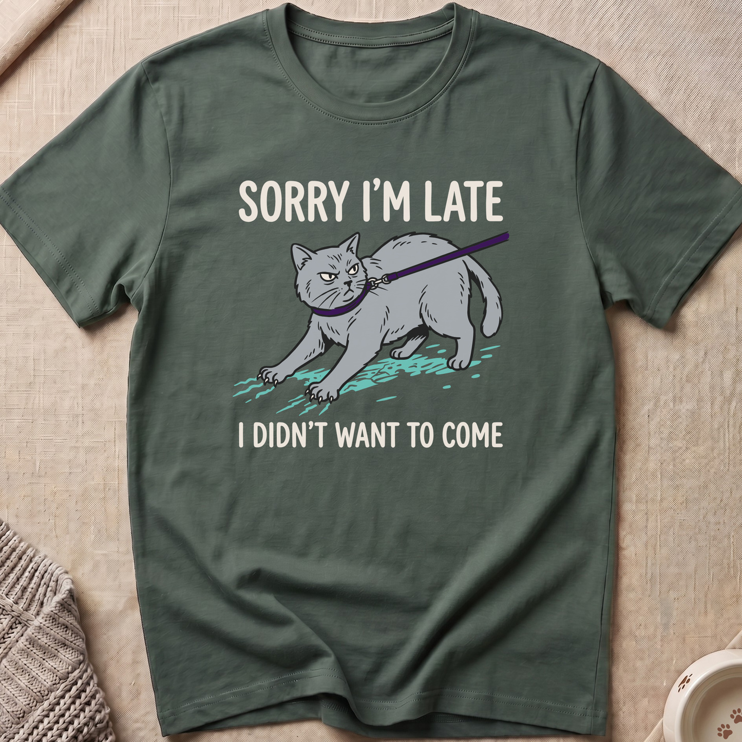 I Didn't Want Cat T-Shirt