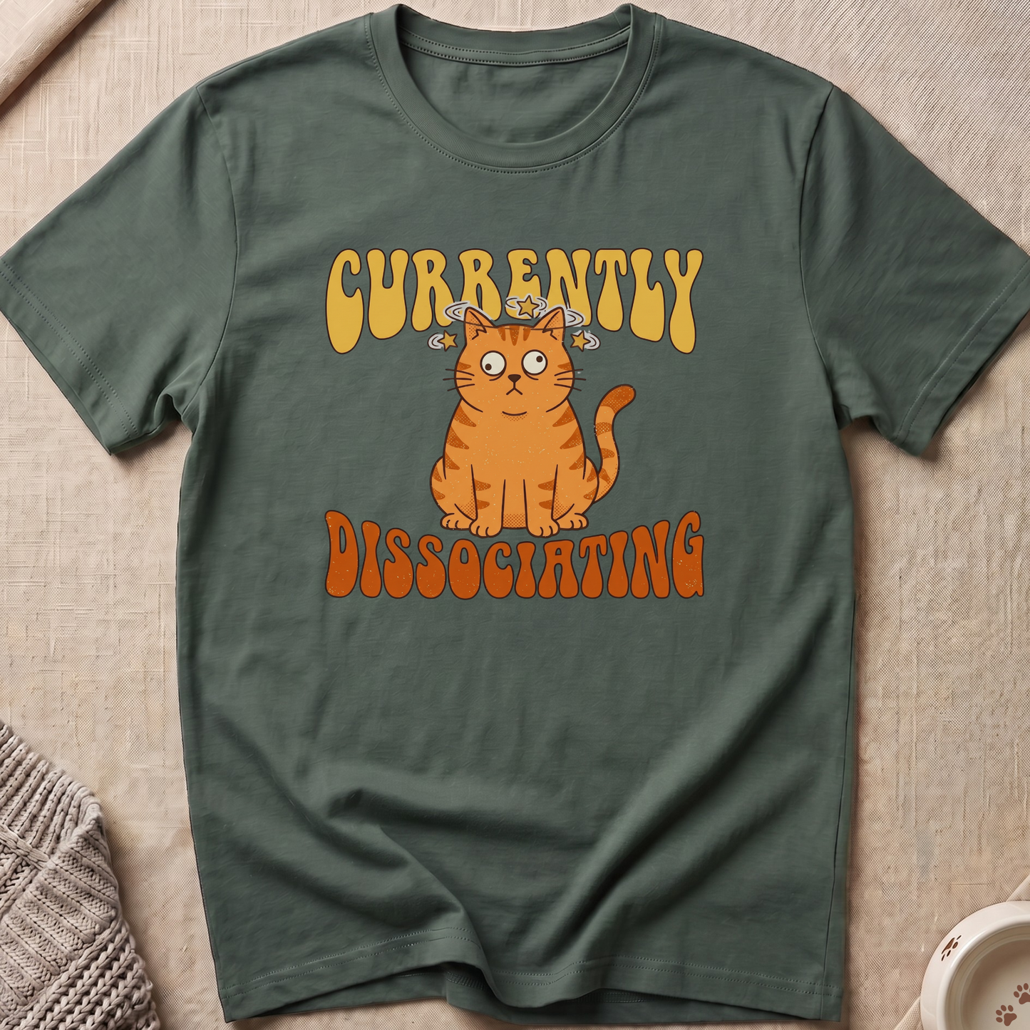 Dissociating Snarky Cat T-Shirt