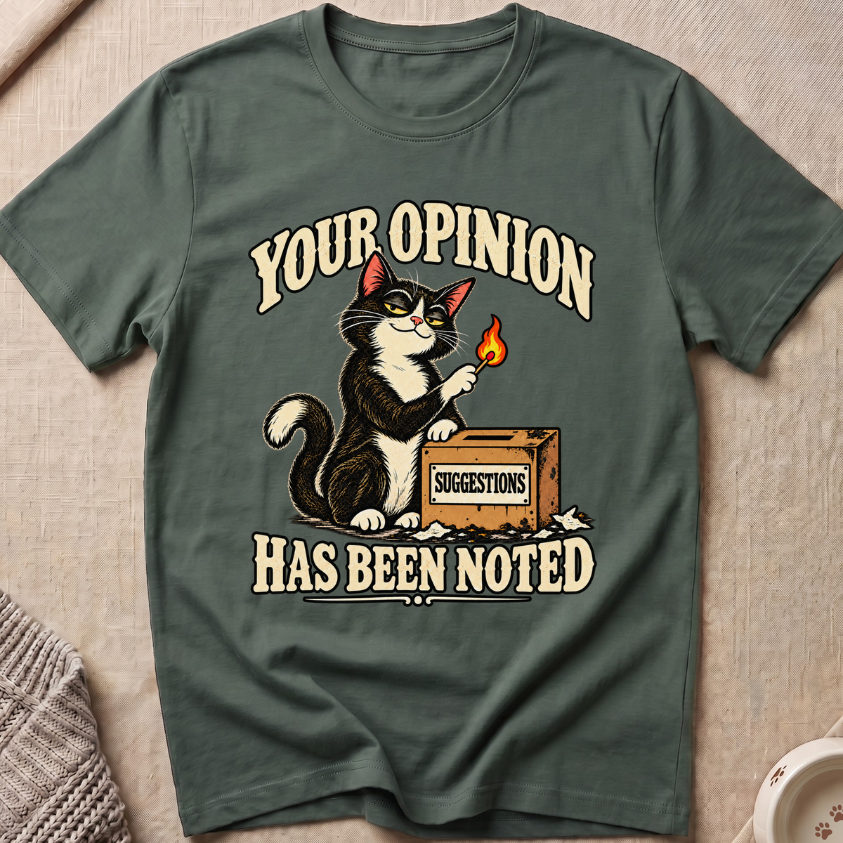 Opinion Noted T-Shirt