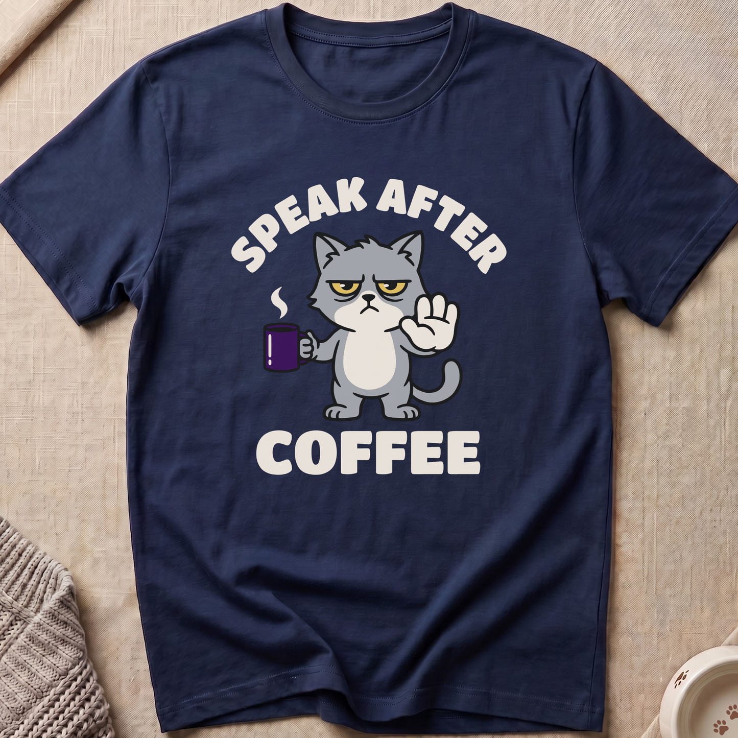 Speak After Coffee T-Shirt